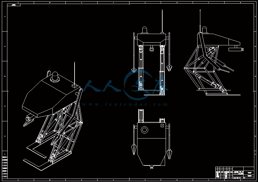 BX1.0-001-A 平行四边形双足步行机器人总装图.gif